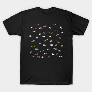 Googly Spooky Eyes + Scary! T-Shirt